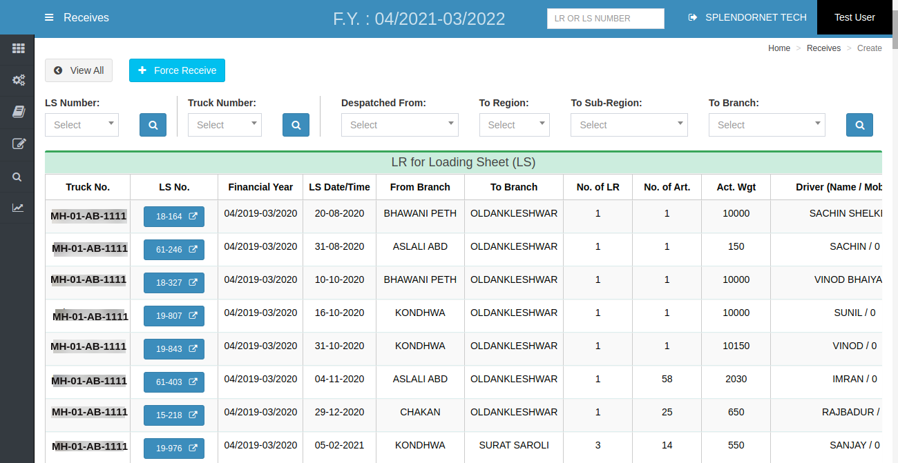 TransGuru : Transport Company System