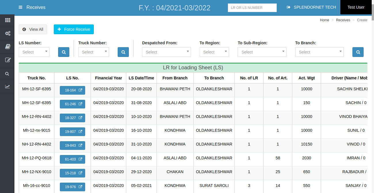 TransGuru : Transport Company System