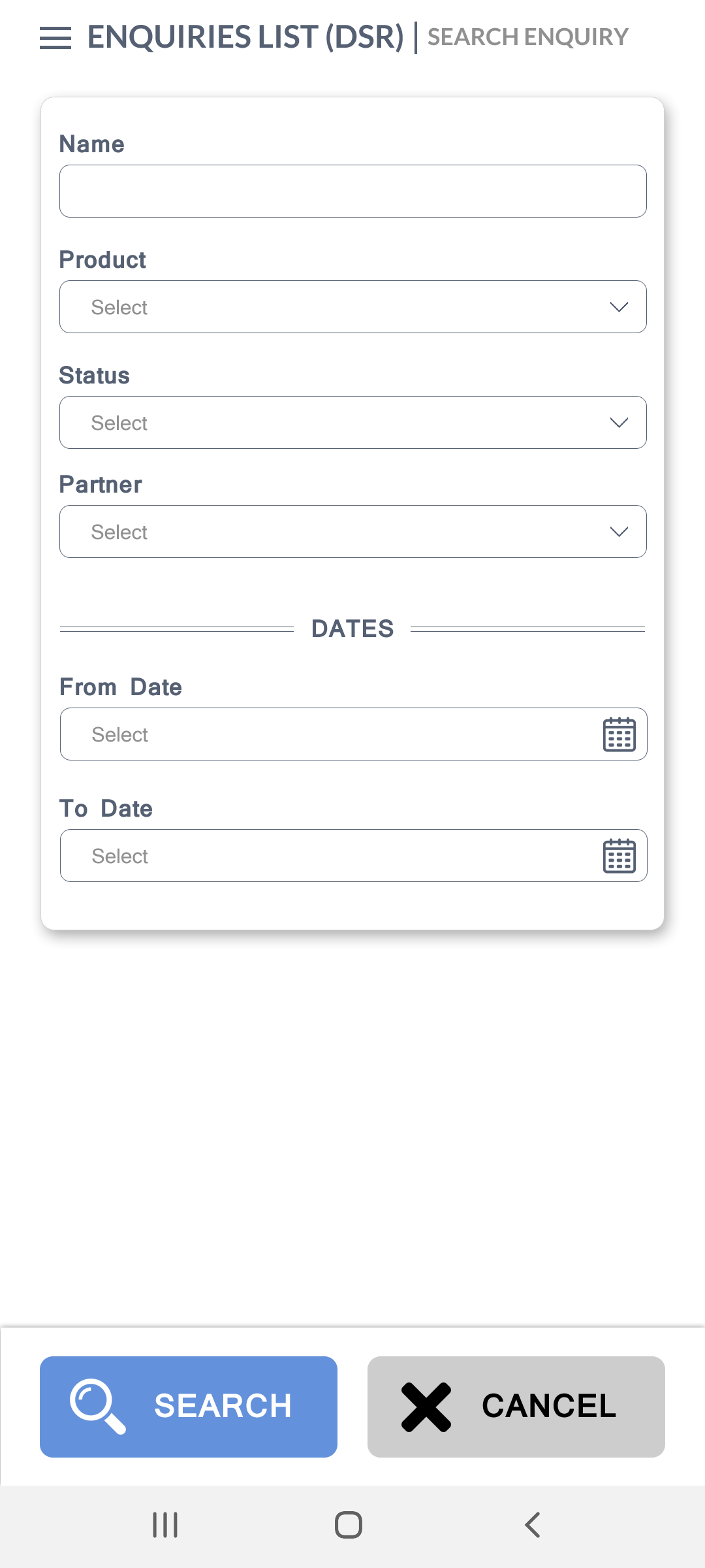 Enquiry management system and eCatalogue to order Assemblies and Parts.