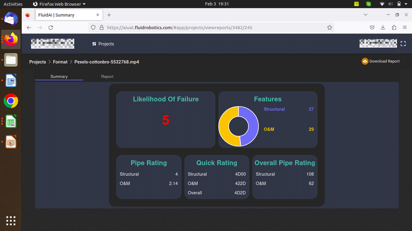 AI Based Wastewater pipeline Monitoring Platform