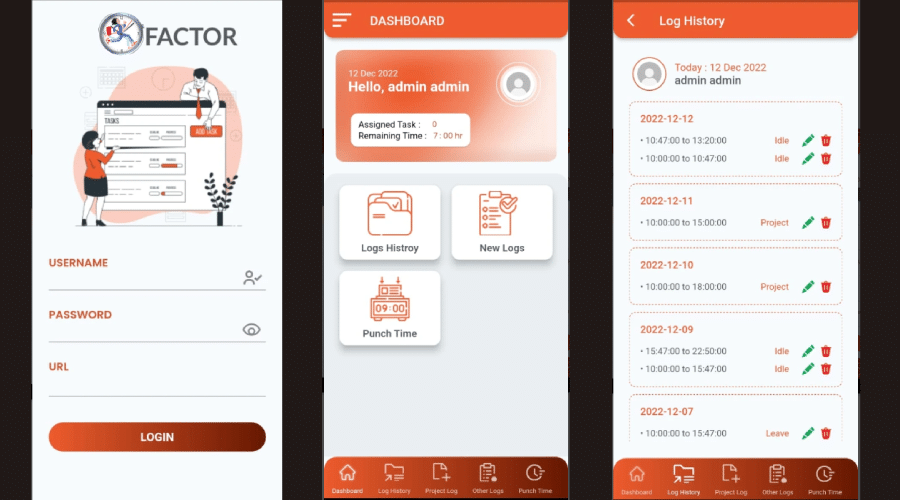 Office management mobile app development in pune